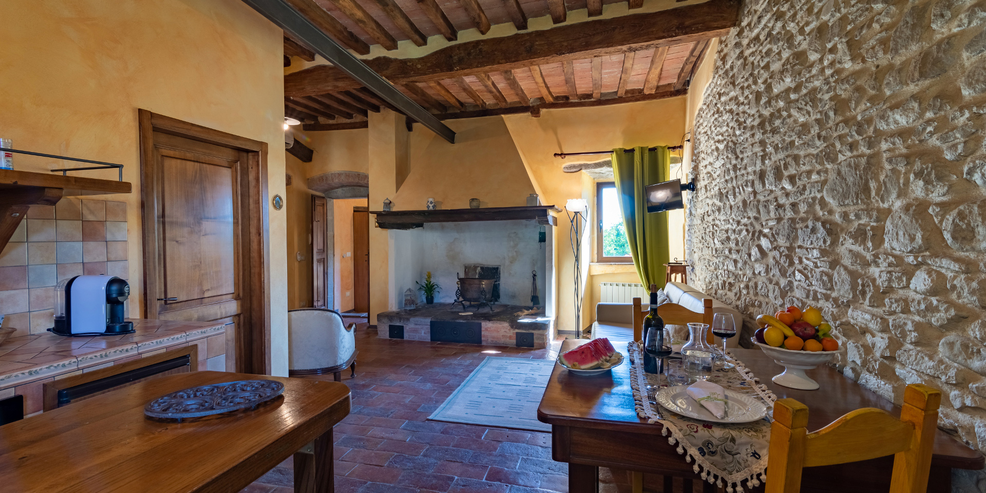 Living room in Corito Apartment, Monastero San Silvestro