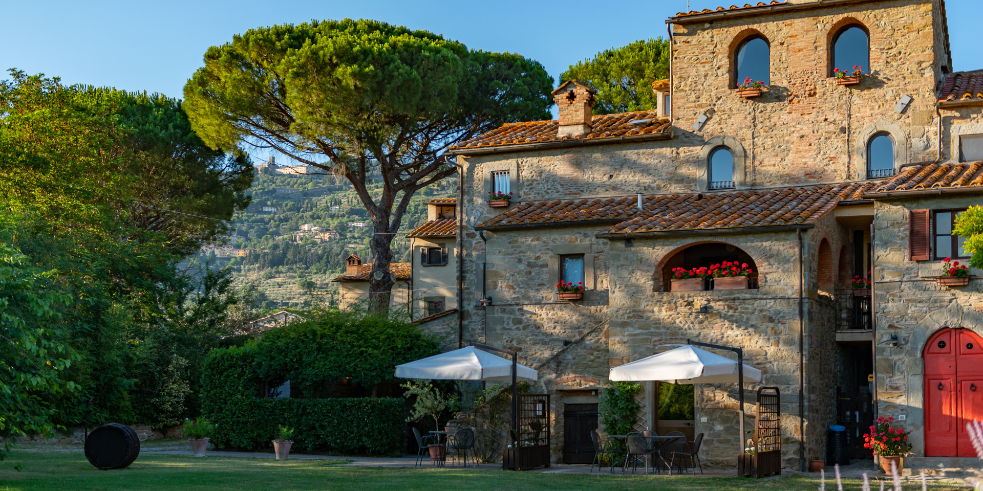 Ancient Monastero San Silvestro Farmhouse in Cortona, Tuscany, Italy